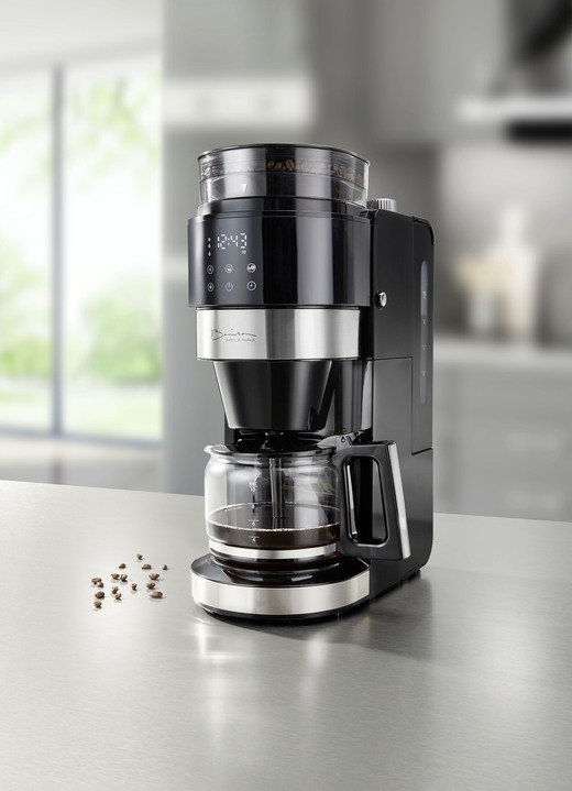 Koffieapparaten - Koffiezetapparaat met molen, in Farbe SCHWARZ