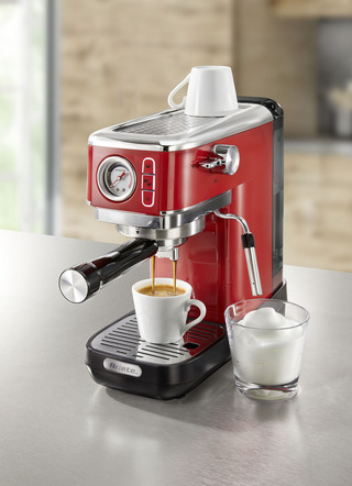 Ariete espressomachine moderna in retro design
