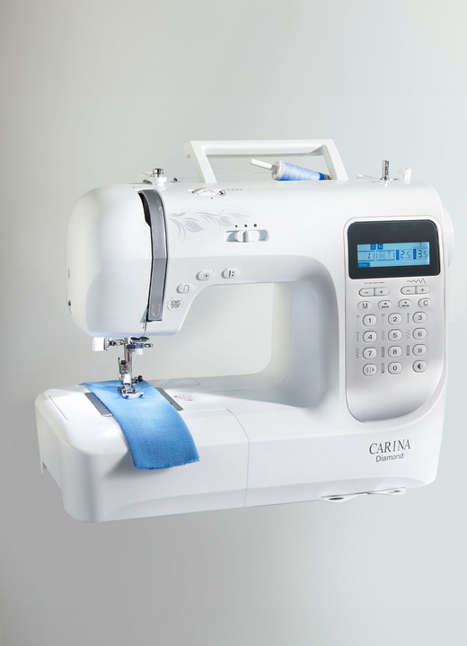 Naaimachines - Geautomatiseerde naaimachine met vrije arm, in Farbe WEISS