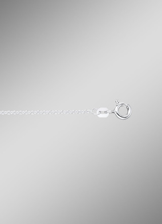 Zilveren ankerketting