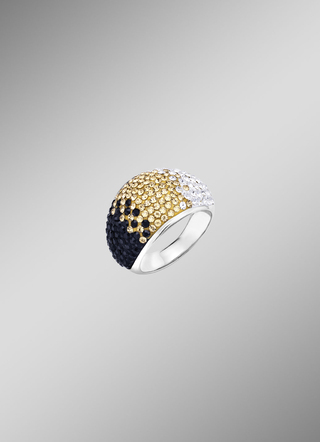 Schitterende damesring met Swarovski Elements