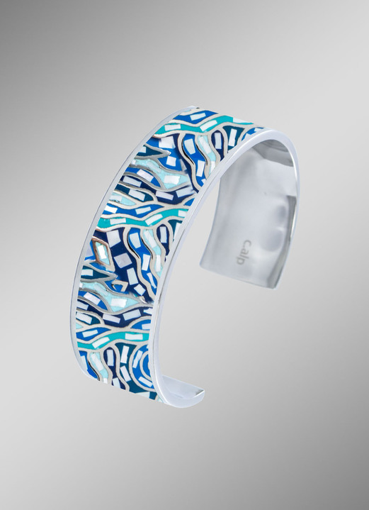 armband - Moderne armband met mozaïekpatroon, in Farbe  Ansicht 1