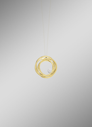 Edele hanger met diamant