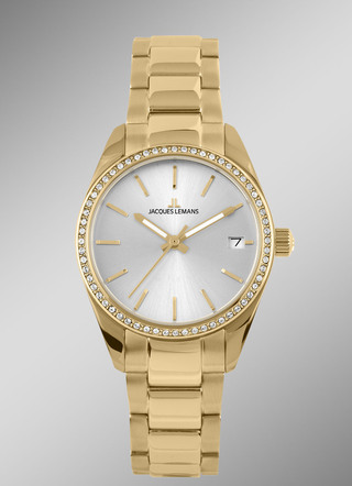 Jacques Leman quartz dameshorloge