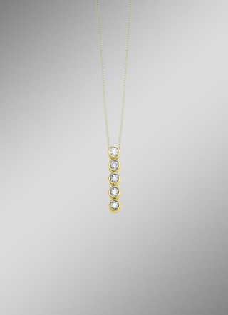 Edele hanger met diamanten