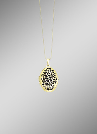 Medaillon met luipaardprint