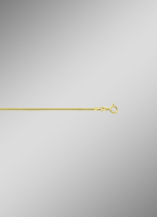 Halskettingen - Gouden slangenketting, in Farbe  Ansicht 1