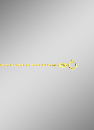Chique gouden bolletjesketting
