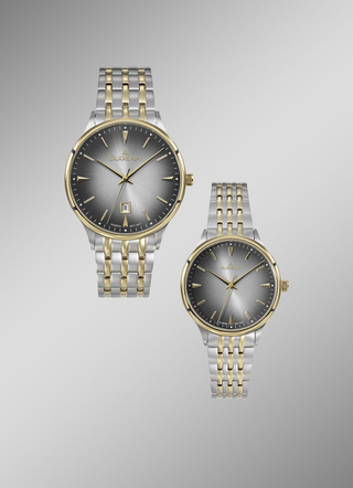 Dugena Quartz partnerhorloges