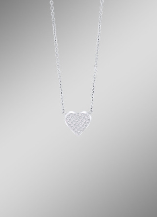 Voor stijlvolle momenten: ketting met hartjeshanger