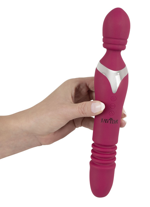 Erotiek - Massager met schok- en warmtefunctie, in Farbe ROOD Ansicht 1