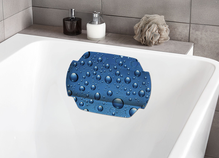 Badkamer-accessories - Waarborgsommen van Kleine Wolke, in Größe 300 (douche-inzet, 55/55 cm) bis 302 (nekkussen, 32/22 cm), in Farbe BLAUW Ansicht 1