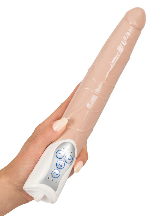 Erotiek - Push it vibrator met automatische stootfunctie, in Farbe NATUREL Ansicht 1