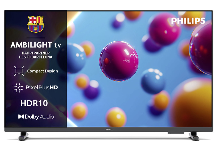 TV - Full HD Ambilight LED-tv, in Farbe ZWART