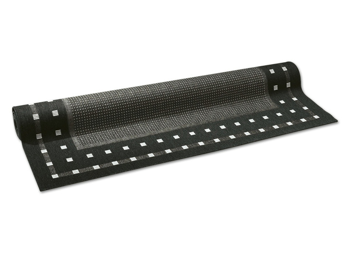 Tapijten - Loper op maat gemaakt, in Größe 102 (Loper, 67 cm breed) bis 106 (Loper, 100 cm breed), in Farbe ANTRACIET Ansicht 1