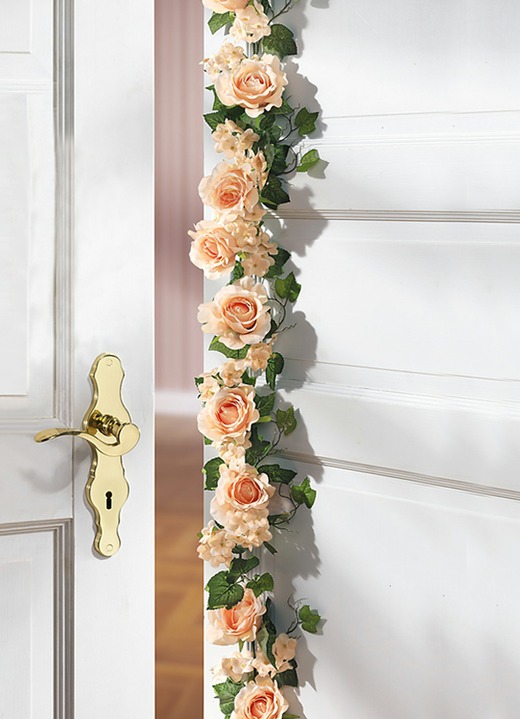 - Rozen-guirlande, in Farbe GROEN