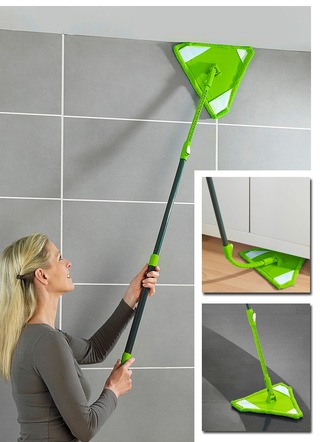 Driehoekige mop