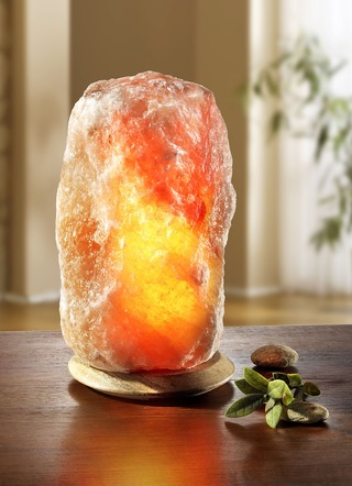 Verlicht zoutkristal