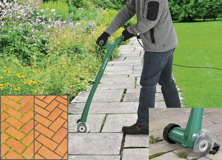 Tuinonderhoud - Easymaxx voegenreiniger: Krachtig tegen mos, onkruid en vuil, in Farbe GROEN Ansicht 1