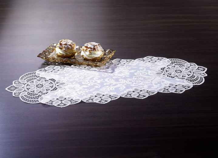 Woontextiel - Deze tafel- en kamerdecoratie is een echte blikvanger!, in Größe 101 (Kleedje, 35 x 50 cm) bis 404 (Kussensloop, 40 x 40 cm), in Farbe SEKT Ansicht 1