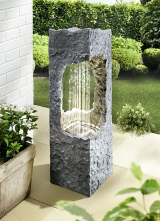 Corso fonteinzuil met LED-verlichting