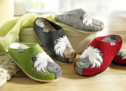Slippers met anatomisch gevormd voetbed