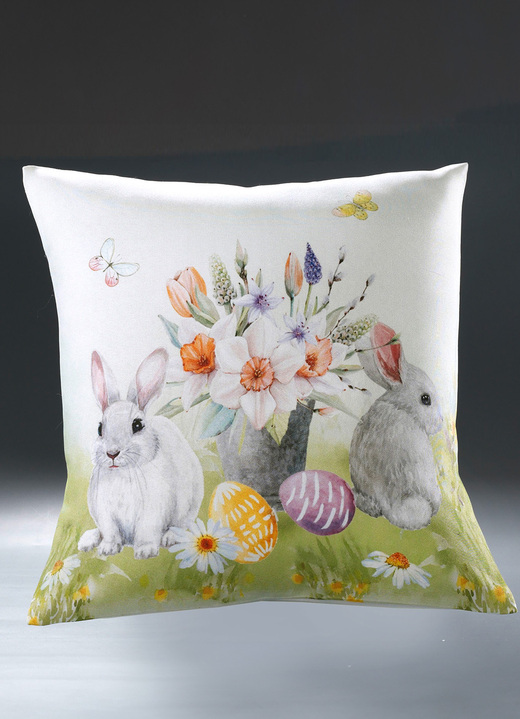 Woontextiel - Sfeervolle woonaccessoires, in Größe 101 (Loper, 40 x 90 cm) bis 404 (Kussensloop, 40 x 40 cm), in Farbe GROEN Ansicht 1