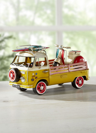 VW Bus T2 met scooter