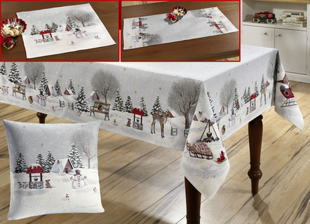 Tafel- en kamerdecoratie van gobelin