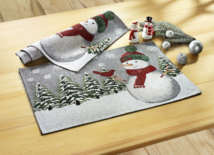 Tapijtplacemat, 2 delen