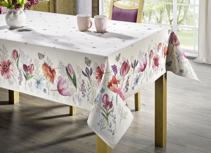 Tafellakens - tafel- en kamerdecoratie, in Größe 100 (2 placemats, 33/45 cm) bis 404 (Kussensloop, 45/45 cm), in Farbe BUNT Ansicht 1