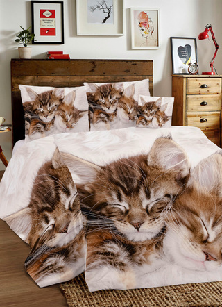 Beddengoedset met digitale print