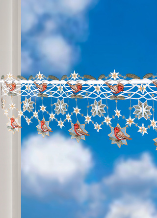 Paaldecoratie met kerstmotieven