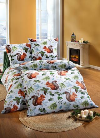 Flanel beddengoedset