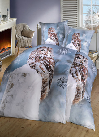 Renforcé beddengoedset met ritssluiting