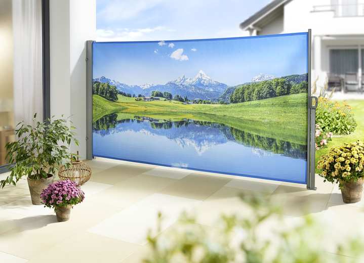 Zonwering - Zijluifel van aluminium en staal, in Farbe , in Ausführung Bergsee Ansicht 1