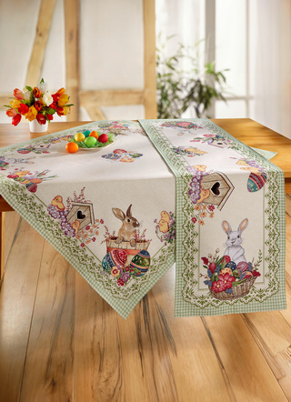 Tapijt tafelkleed en kussensloop