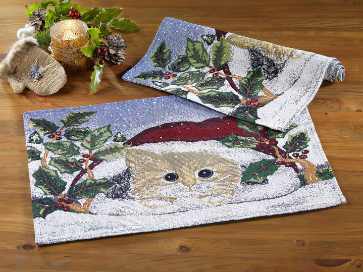 Woontextiel - Tapijtplacemat, 2 delen, in Farbe MULTICOLOR