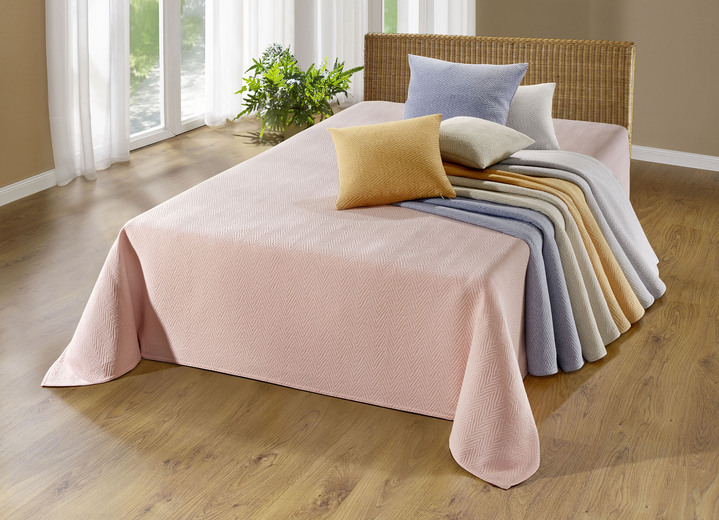 Spreien - Fantastische sprei, in Größe 873 (voor eenpersoonsbed, 140 x 210 cm ) bis 924 (kussensloop, 50 x 50 cm), in Farbe ROZE Ansicht 1