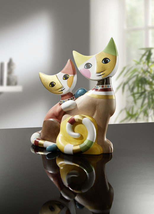 - Paar katten uit de collectie Rosina Wachtmeister, in Farbe BUNT