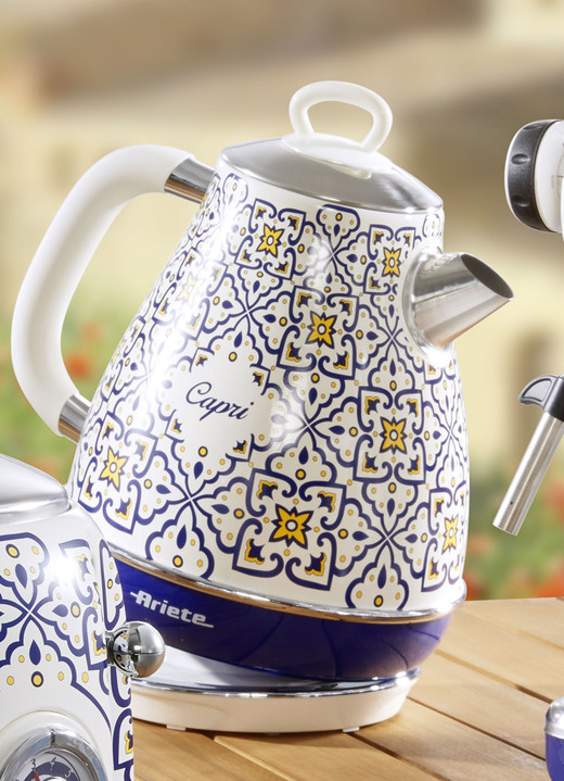 Keukenapparaten-series - Espressomachine, in Farbe KLEURRIJK, in Ausführung Waterkoker Ansicht 1