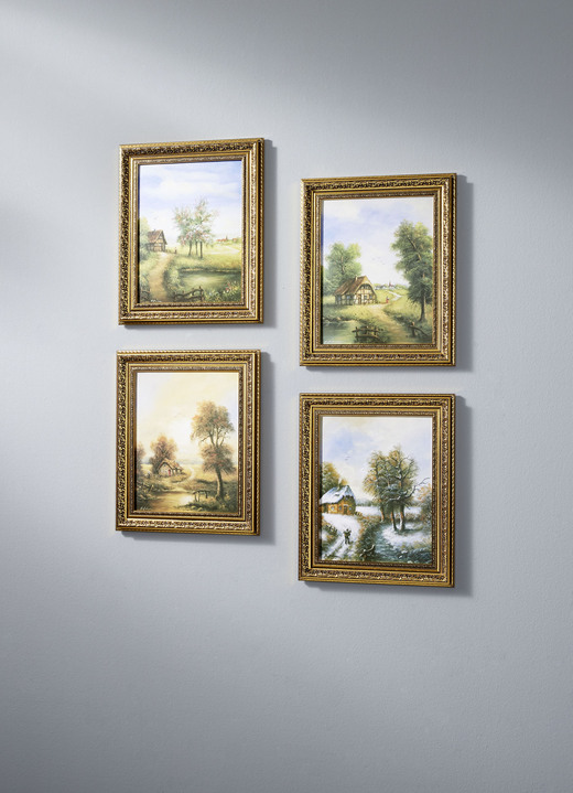 Landschap - fotoset, 4 stuks, in Farbe BUNT