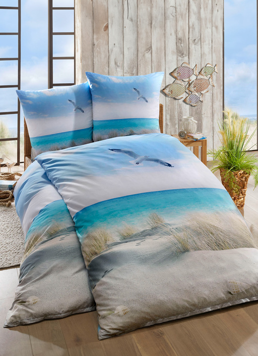 Beddengoed - Beddengoedset, in Größe 111 (40 x 80 cm + 135 x 200 cm) bis 115 (80 x 80 cm + 155 x 220 cm), in Farbe MULTICOLOR