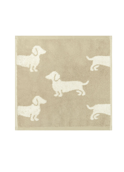 Badstof handdoeken - badstofserie in absorberende, zachte katoenkwaliteit, in Größe 200 (1 handdoek, 50 x 100 cm) bis 204 (1 badhanddoek, 80x150 cm), in Farbe BEIGE Ansicht 1