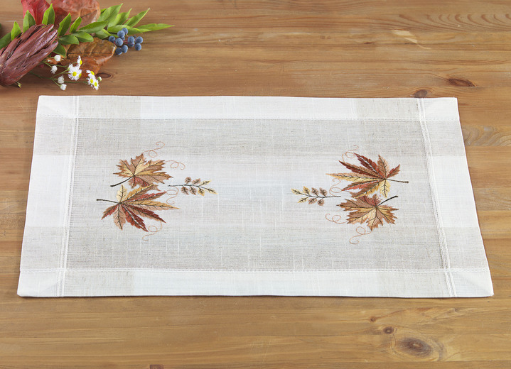 Woontextiel - Tafelkleed, in Größe 101 (Kleedje, 35 x 50 cm) bis 404 (Kussensloop, 40 x 40 cm), in Farbe SEKT-BUNT Ansicht 1