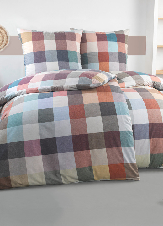 Beddengoed - Overtrek, in Größe 112 (80 x 80 cm + 135 x 200 cm) bis 115 (80 x 80 cm + 155 x 220 cm), in Farbe MULTICOLOR Ansicht 1