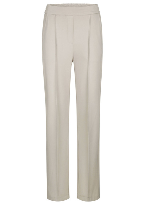Broeken - Broek met geperste vouwen, in Größe 038 bis 052, in Farbe TAUPE Ansicht 1