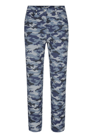 Broek met camouflagepatroon