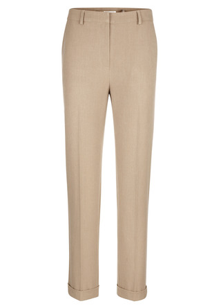 Broek met vaste manchetten