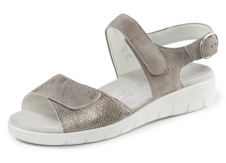 Sandalen & slippers - Sandalen, in Größe 3 bis 7 1/2, in Farbe LICHTGRIJS Ansicht 1